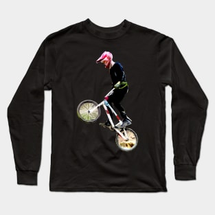 bmx race Long Sleeve T-Shirt